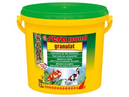 Sera kompletní krmivo pro okrasné ryby v jezírku Pond Granulat 3800 ml NATURE
