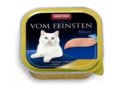 Animonda Vom Feinsten Mare paštika pro kočky losos + garnát 100 g