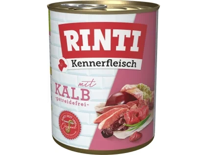 Finnern Rinti konzerva pro psy telecí 800g