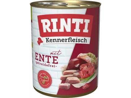 Finnern Rinti konzerva pro psy kachna 800g