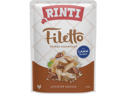Kapsička Rinti Filetto kuře a jehně v želé 100 g