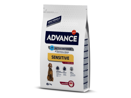 ADVANCE DOG jehně a rýže 3 kg