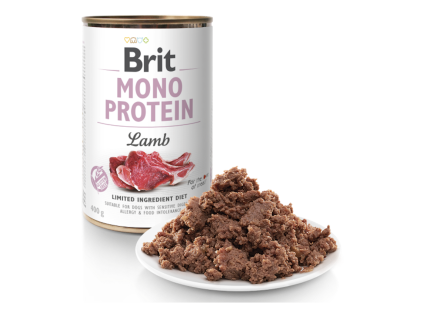 Konzerva Brit Mono Protein Lamb 400 g