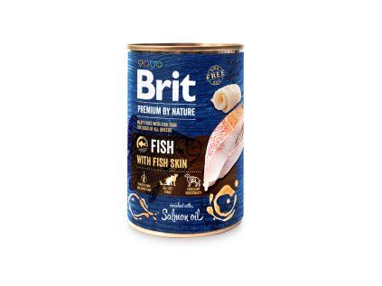 Brit Premium by Nature Fish with Fish Skin 400 g