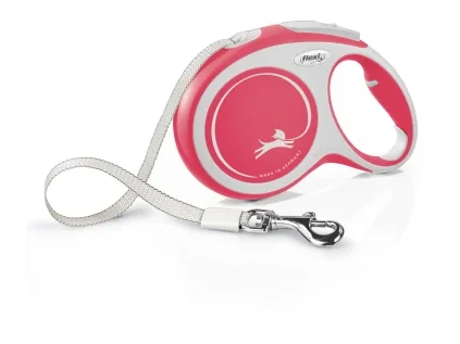 Flexi New Comfort L pásek 8 m/50 kg červené
