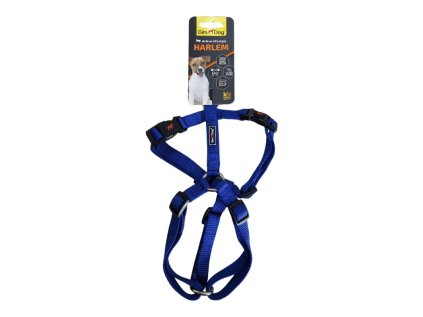 Postroj Gimborn Nylon H 1,5 x 40-55 cm modrý