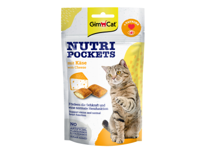 Gimcat Nutri Pockets se sýrem 60 g