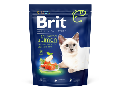 Brit Premium by Nature Cat Sterilized Salmon 300 g
