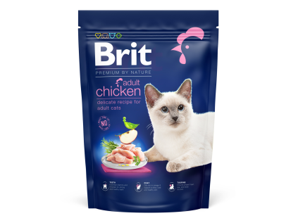 Brit Premium by Nature Cat Adult Chicken  800 g