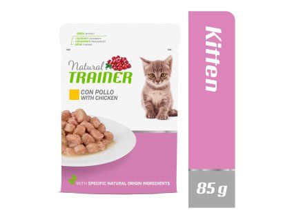 Kapsička Natural Trainer Cat K&Y kuře 85 g