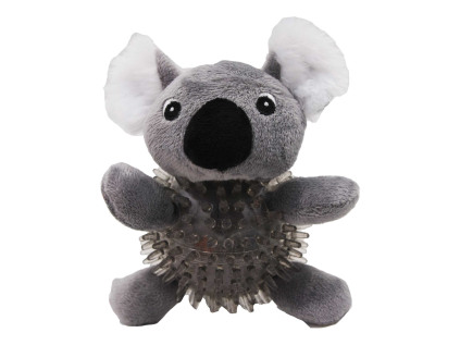 Hračka pro psy koala ježek 13 cm