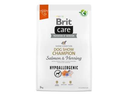 Brit Care Dog Hypoallergenic Dog Show Champion, 3kg