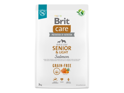 Brit Care Dog Grain-free Senior and Light, 3kg