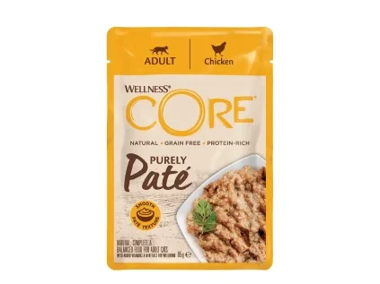 Kapsička Wellness Core Cat Paté kuře 85 g