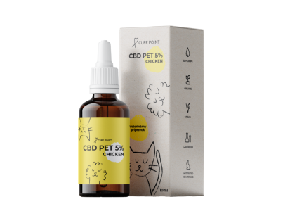 Curepoint CBD olej 5% kuře 10 ml
