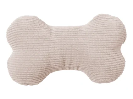 FuzzYard Life plyšová hračka kost krémová L