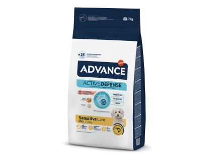 Advance adult mini sensitive losos a ryze 7kg