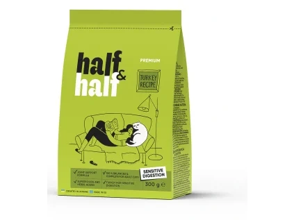 Half&Half Cat Sensitive krůta 0,3 kg