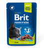 Brit premium cat pouches Lamb for Sterilized 100 g