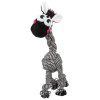 Huhubamboo hračka pro psy zebra provaz 33cm