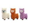 Huhubamboo pískací hračka pro psy lama mix barev 13cm